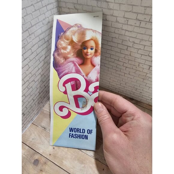 Barbie Other - Vintage 1988 Mattel Barbie World of Fashion Catalog Booklet Superstar Era